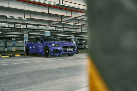Karbel Carbon Dry Carbon Fiber Front Lip For Audi RS5 B9.5 2020-2025