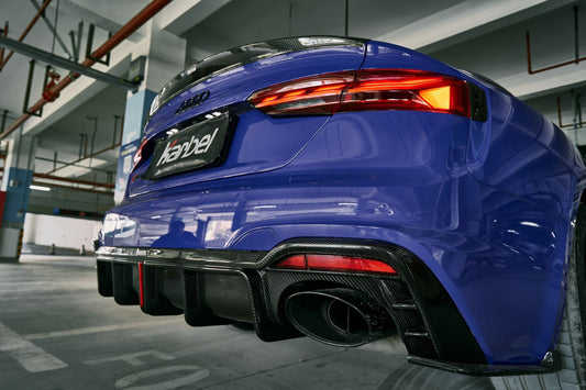 Karbel Carbon Dry Carbon Fiber Rear Diffuser For Audi RS5 B9.5 2020-2025