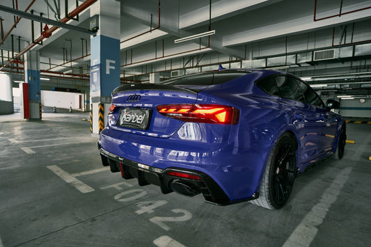 Karbel Carbon Rear Diffuser for Audi RS5 B9.5 2020-2025 Dry Pre-preg Carbon Fiber