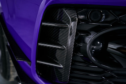 Karbel Carbon Fog Light Trim Overlay for Audi RS5 B9.5 2020-2025 Dry Pre-preg Carbon Fiber