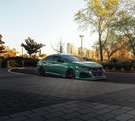 Honda Accord 10th Gen Pre-facelift 2018-2020 with Aftermarket Parts - Front Bumper PP from Yofer USA