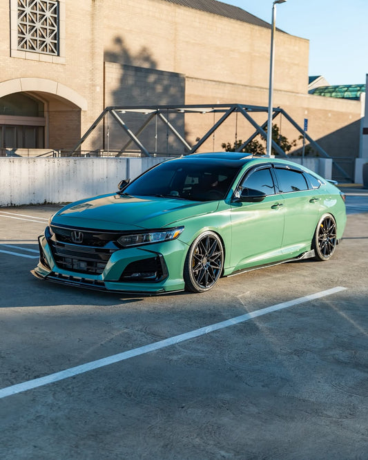 Honda Accord 10th Gen Pre-facelift 2018-2020 with Aftermarket Parts - Front Bumper PP from Yofer USA