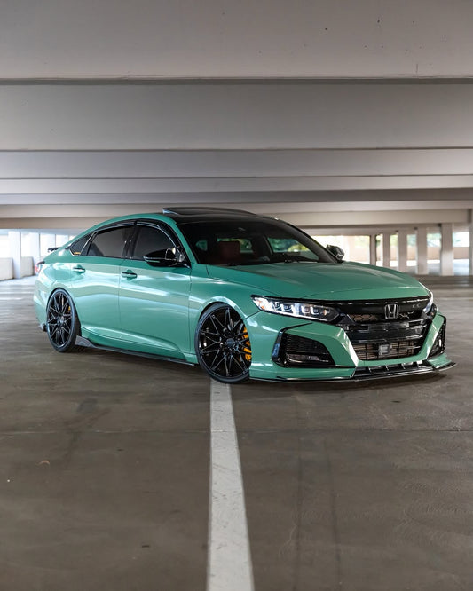 Honda Accord 10th Gen Pre-facelift 2018-2020 with Aftermarket Parts - Front Bumper PP from Yofer USA