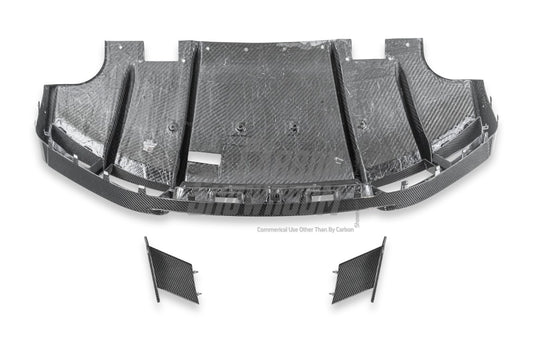 Lotus Emira 3.6 V6 2.0 Four-cylinder 2022-ON with Aftermarket Parts - Pre-preg Carbon Fiber Rear Diffuser & Canards from Karbel Carbon