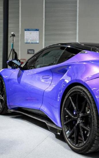 Lotus Emira 3.6 V6 2.0 Four-cylinder 2022-ON with Aftermarket Parts - Pre-preg Carbon Fiber Side Skirts from Karbel Carbon