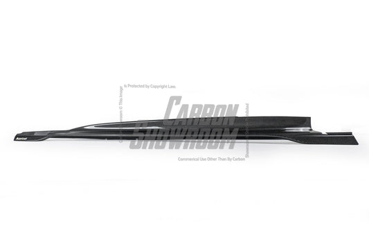 Lotus Emira 3.6 V6 2.0 Four-cylinder 2022-ON with Aftermarket Parts - Pre-preg Carbon Fiber Side Skirts from Karbel Carbon