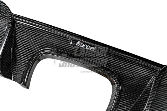 Porsche 718 Cayman / Boxster / GTS 2017 2018 2019 2020 2021 2022 2023 2024 with Aftermarket Parts - Rear Diffuser & Canards Pre-preg Carbon Fiber from Karbel Carbon