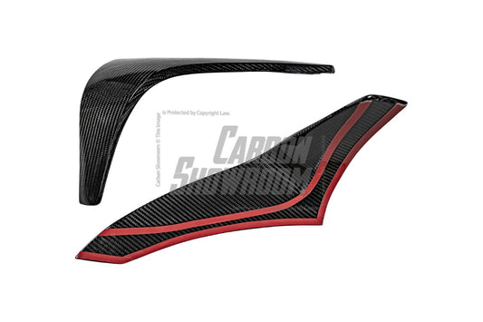 Porsche 718 Cayman / Boxster / GTS 2017 2018 2019 2020 2021 2022 2023 2024 with Aftermarket Parts - Rear Diffuser & Canards Pre-preg Carbon Fiber from Karbel Carbon