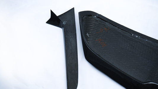 Audi A4 Allroad B9 / B9.5 2017 2018 2019 2020 2021 2022 2023 2024 with Aftermarket Parts - Rear Roof Spoiler Pre-preg Carbon Fiber from Karbel Carbon