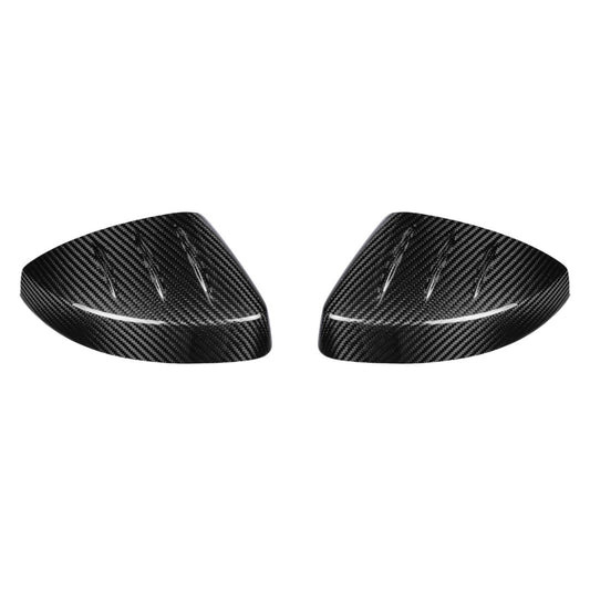 Audi RS3 S3 A3 8V.5 2017 2018 2019 2020 (without blind assist) with Aftermarket Parts - Mirror Caps Dry Pre-preg Carbon Fiber from Karbel Carbon