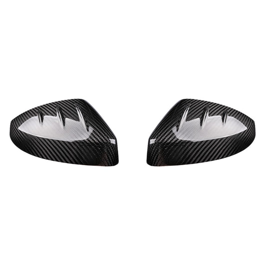 Audi RS3 S3 A3 8V.5 2017 2018 2019 2020 (without blind assist) with Aftermarket Parts - Mirror Caps Dry Pre-preg Carbon Fiber from Karbel Carbon