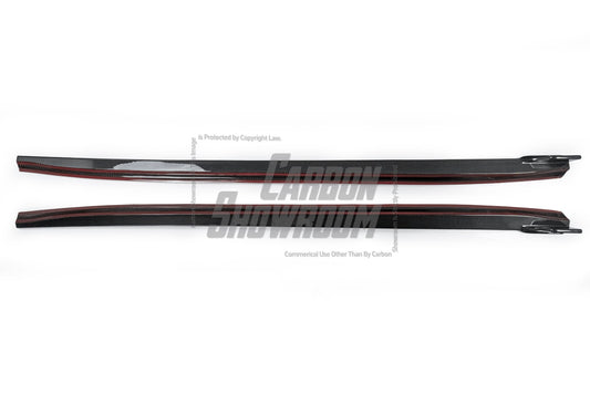 Karbel Carbon Side Skirts for Tesla Model 3 Highland / P 2024-ON Dry Pre-preg Carbon Fiber