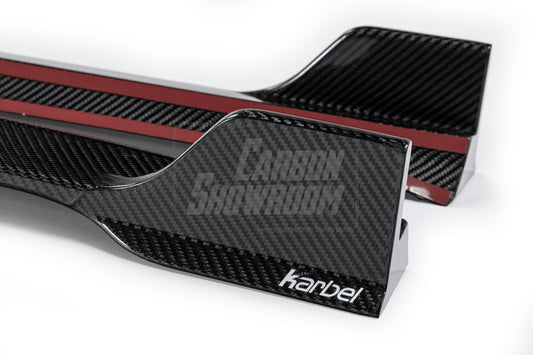 Karbel Carbon Side Skirts for Tesla Model 3 Highland / P 2024-ON Dry Pre-preg Carbon Fiber