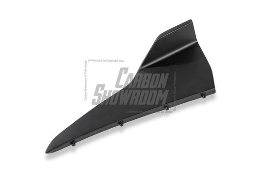 Tesla Model 3 Highland / Performance 2024-ON with Aftermarket Parts - With Light Style Rear Diffuser & Canards Dry Pre-preg Carbon Fiber/FRP from Karbel Carbon