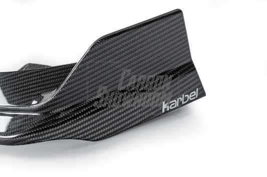 Tesla Model 3 Highland Performance 2024-ON with Aftermarket Parts - Front Lip Pre-preg Carbon Fiber/FRP from Karbel Carbon
