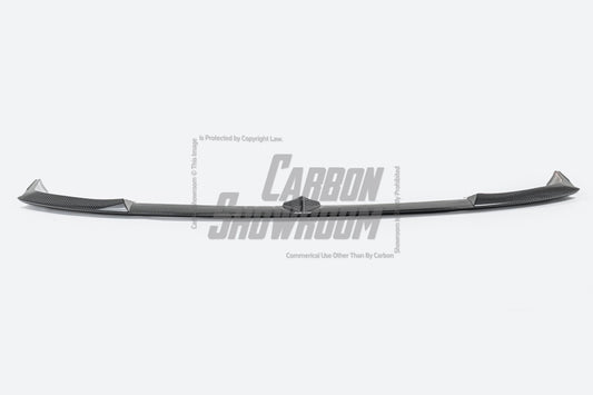 Tesla Model S 3rd Gen Late 2021-ON with Aftermarket Parts - Front Lip Dry Pre-preg Carbon Fiber from Karbel Carbon