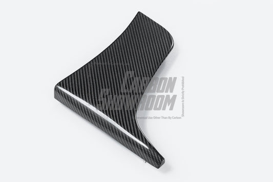 Tesla Model S 3rd Gen Late 2021-ON with Aftermarket Parts - Front Lip Dry Pre-preg Carbon Fiber from Karbel Carbon