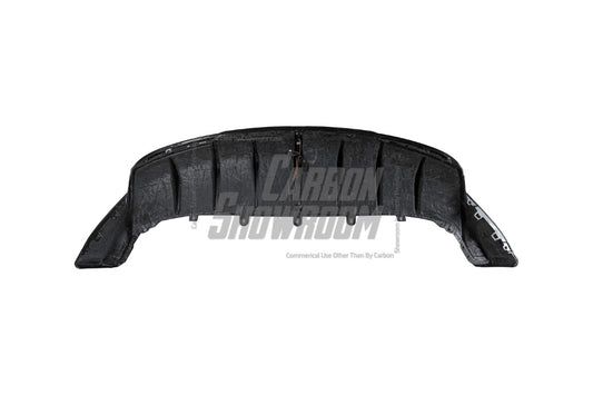 Tesla Model Y 2020-ON with Aftermarket Parts - Rear Diffuser Pre-preg Carbon Fiber from Karbel Carbon