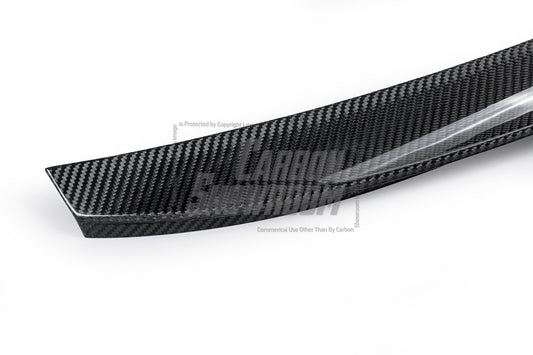 Volkswagen Arteon CC SE R-Line/SEL/SEL 4MOTION/SEL Premium 4MOTION/R-Line/R-Line 4MOTION (Both Fits Pre-facelift & Facelift) 2019 2020 2021 2022 2023 with Aftermarket Parts - Rear Lip Spoiler Dry Pre-preg Carbon Fiber from Karbel Carbon