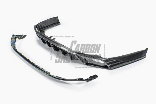 Volkswagen Arteon CC SE R-Line/SEL/SEL 4MOTION/SEL Premium 4MOTION/R-Line/R-Line 4MOTION (Both Fits Pre-facelift & Facelift) 2019 2020 2021 2022 2023 with Aftermarket Parts - with Light Rear Diffuser Dry Pre-preg Carbon Fiber from Karbel Carbon