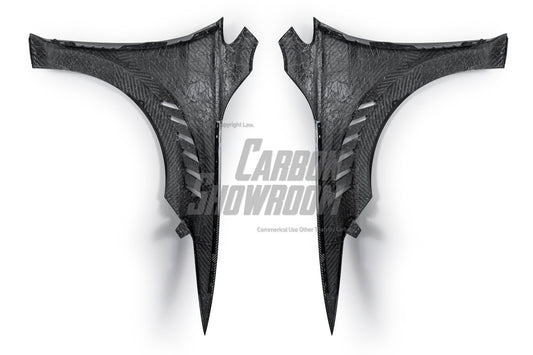 Karbel Carbon Pre-preg Carbon Fiber Front Fenders Replacement for Volkswagen GTI MK8 - Performance SpeedShop