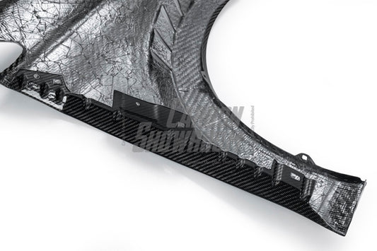 Karbel Carbon Pre-preg Carbon Fiber Front Fenders Replacement for Volkswagen GTI MK8 - Performance SpeedShop