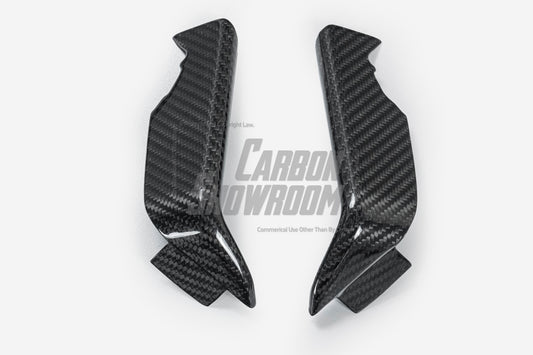 Volkswagen GTI MK8 2022 2023 2024 with Aftermarket Parts - V2 Front Lip Dry Pre-preg Carbon Fiber/FRP from Karbel Carbon