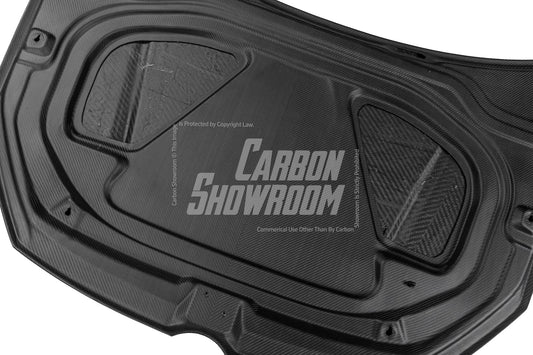 Volkswagen Golf R / GTI / Golf MK7 & MK7.5 2015 2016 2017 2018 2019 2020 2021 with Aftermarket Parts - Hood Bonnet Pre-preg Carbon Fiber from Karbel Carbon