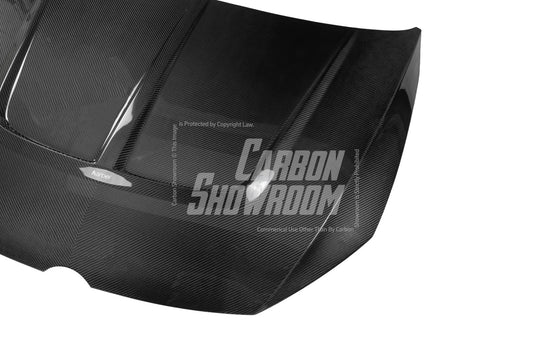 Volkswagen Golf R / GTI / Golf MK7 & MK7.5 2015 2016 2017 2018 2019 2020 2021 with Aftermarket Parts - Hood Bonnet Pre-preg Carbon Fiber from Karbel Carbon