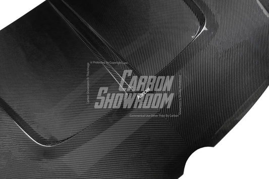 Volkswagen Golf R / GTI / Golf MK7 & MK7.5 2015 2016 2017 2018 2019 2020 2021 with Aftermarket Parts - Hood Bonnet Pre-preg Carbon Fiber from Karbel Carbon