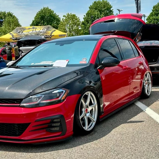 Karbel Carbon Dry Carbon Fiber Front Fenders for Volkswagen Golf & GTI & Golf R MK7.5 - Performance SpeedShop
