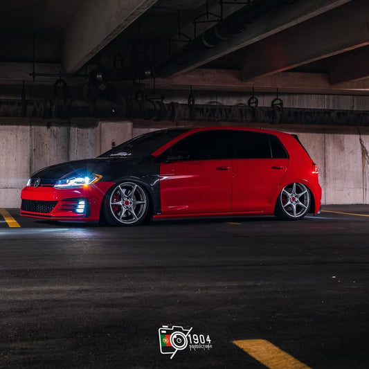 Karbel Carbon Dry Carbon Fiber Front Fenders for Volkswagen Golf & GTI & Golf R MK7.5 - Performance SpeedShop