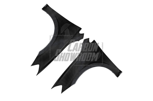 Volkswagen Golf R / GTI MK7.5 2018 2019 2020 2021 with Aftermarket Parts - Front Fenders Pre-preg Carbon Fiber from Karbel Carbon