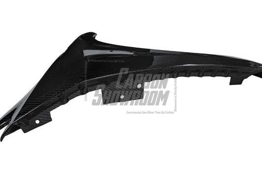 Volkswagen Golf R / GTI MK7.5 2018 2019 2020 2021 with Aftermarket Parts - Front Fenders Pre-preg Carbon Fiber from Karbel Carbon
