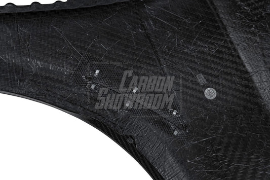 Volkswagen Golf R / GTI MK7.5 2018 2019 2020 2021 with Aftermarket Parts - Front Fenders Pre-preg Carbon Fiber from Karbel Carbon