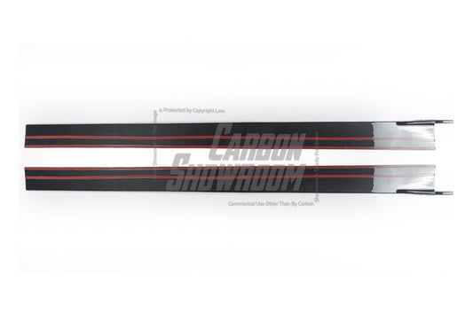 Volkswagen Golf R / GTI / Golf MK7.5 2018 2019 2020 2021 with Aftermarket Parts - Side Skirts Pre-preg Carbon Fiber from Karbel Carbon