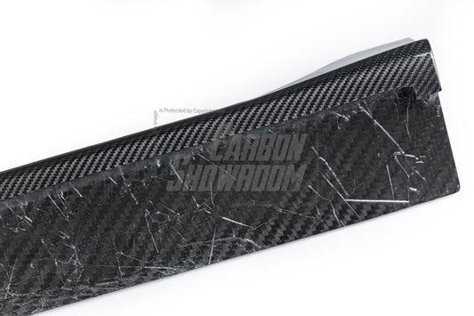 Volkswagen Golf R / GTI / Golf MK7.5 2018 2019 2020 2021 with Aftermarket Parts - Side Skirts Pre-preg Carbon Fiber from Karbel Carbon