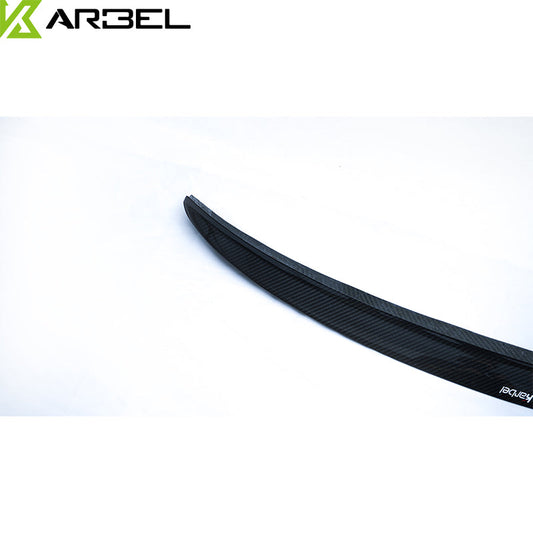 Karbel Dry Carbon Fiber Rear Spoiler Ver.1 For Audi Audi RS5 & S5 A5 S-Line & A5 B9 B9.5 2017-Early 2025 4 Door Sedan
