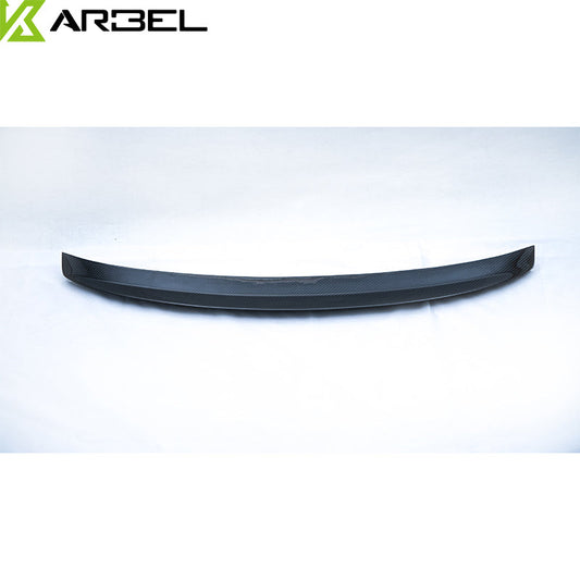 Karbel Carbon V1 Rear Lip Spoiler for Audi RS5 S5 A5 B9 B9.5 2017-Early 2025 Sedan Sportback Dry Pre-preg Carbon Fiber