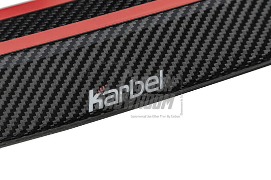 Lotus Emira 3.6 V6 2.0 Four-cylinder 2022-ON with Aftermarket Parts - Front Lip V2 Pre-preg Carbon Fiber from Karbel Carbon