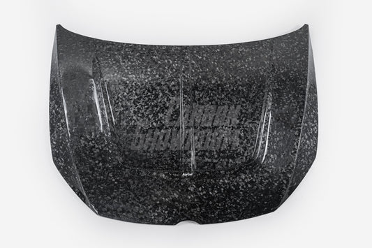 Volkswagen Golf R / GTI / Golf MK7 & MK7.5 2015 2016 2017 2018 2019 2020 2021 with Aftermarket Parts - Hood Bonnet Pre-preg Carbon Fiber from Karbel Carbon