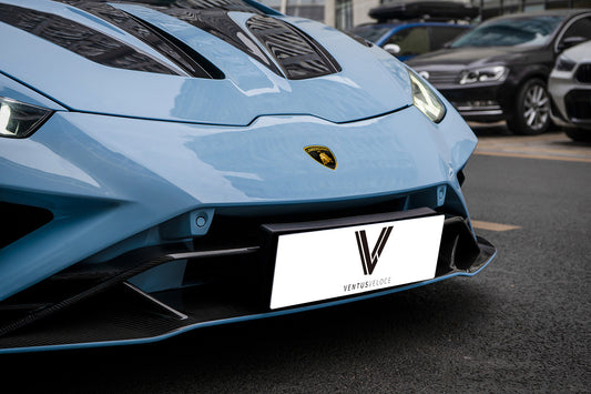 Lamborghini Huracan LP580 LP610 Evo RWD AWD Tecnica Performante 2015 2016 2017 2018 2019 2020 2021 2022 2023 2024 with Aftermarket Parts - V1 Hood Bonnet Dry Pre-preg Carbon Fiber from Ventus Veloce