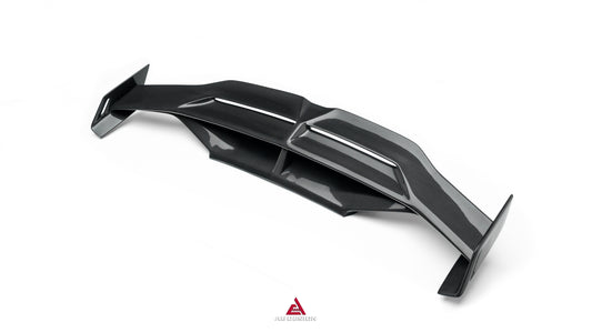 Lamborghini Huracan Tecnica Performante Evo LP610 LP580 2015 2016 2017 2018 2019 2020 2021 2022 2023 2024 with Aftermarket Parts - ART Rear Wing Dry Pre-preg Carbon Fiber from ArmorExtend