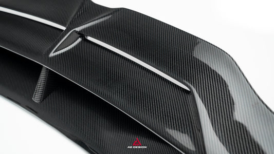 Lamborghini Huracan Tecnica Performante Evo LP610 LP580 2015 2016 2017 2018 2019 2020 2021 2022 2023 2024 with Aftermarket Parts - ART Rear Wing Dry Pre-preg Carbon Fiber from ArmorExtend