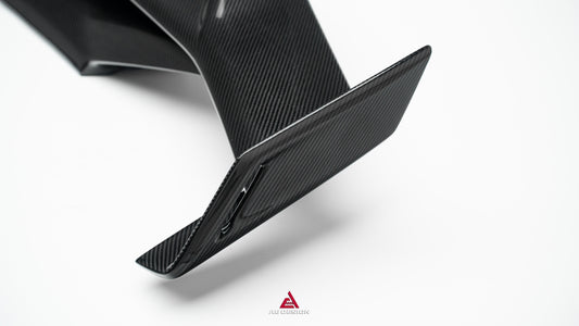 Lamborghini Huracan Tecnica Performante Evo LP610 LP580 2015 2016 2017 2018 2019 2020 2021 2022 2023 2024 with Aftermarket Parts - ART Rear Wing Dry Pre-preg Carbon Fiber from ArmorExtend