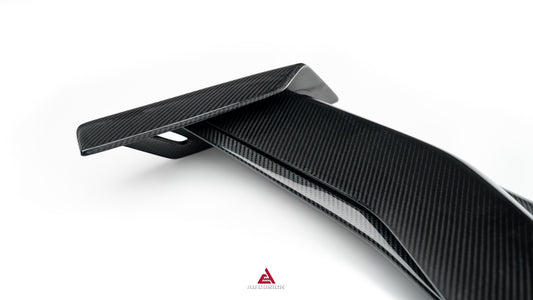 Lamborghini Huracan Tecnica Performante Evo LP610 LP580 2015 2016 2017 2018 2019 2020 2021 2022 2023 2024 with Aftermarket Parts - ART Rear Wing Dry Pre-preg Carbon Fiber from ArmorExtend