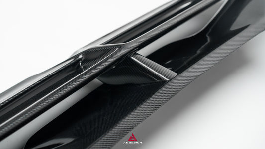 Lamborghini Huracan Tecnica Performante Evo LP610 LP580 2015 2016 2017 2018 2019 2020 2021 2022 2023 2024 with Aftermarket Parts - ART Rear Wing Dry Pre-preg Carbon Fiber from ArmorExtend