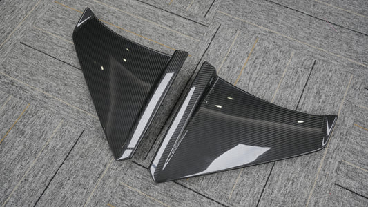 Lamborghini Revuelto 2024-ON with Aftermarket Parts - OEM Style Door Fins Dry Pre-preg Carbon Fiber from Aero Republic