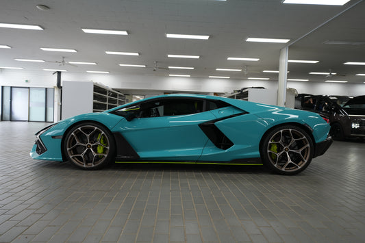 Lamborghini Revuelto 2024-ON with Aftermarket Parts - OEM Style Replacement Mirror Caps Dry Pre-preg Carbon Fiber from Aero Republic