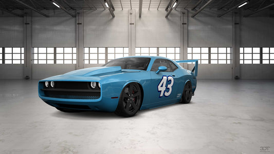 Robot Craftsman "CHOPPER" Front Bumper for Dodge Challenger Demon Redeye Hellcat T/A Carbon Fiber / FRP